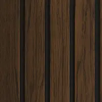 Lamelowy panel FRONTO V-BLACK Orech 0,25x2,95M