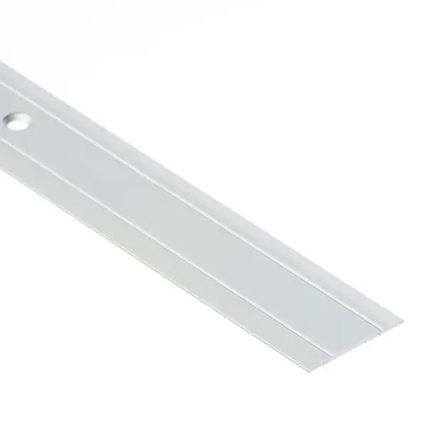 Krycí lišta zaklapávací, plochá LPP 30 0,9 C-0 Stříbrny