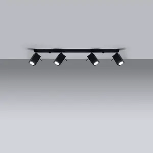 Stropné bodové svietidlo Merida 4L A-0459 čierna