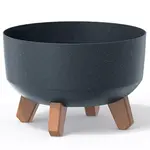 Kvetináč Gracia Eco Wood Standard 400 – antracit eco