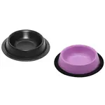 Miska pre mačku protišmyková nerez farebná 0,22 l/11 cm