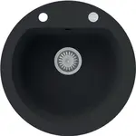 Dřez Granitový 1k 510x510 Černá