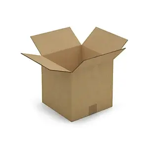 15 x Kartonová krabice 250x250x250mm, hnědá, klopová,pětivrstvá vlnitá lepenka (5VVL) RAJA