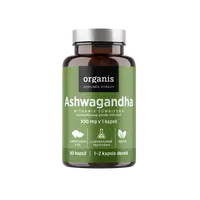 ORGANIS Ashwagandha KSM-66 300 mg 90 kapslí