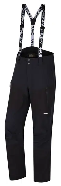Husky Pánské hardshell kalhoty  Komy M S, black