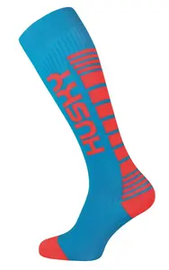 Husky Compress fit S-M (36-41), blue/red Ponožky