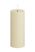 LED svíčka Deluxe Homeart Cream Bloklys 5 x 12,5 cm