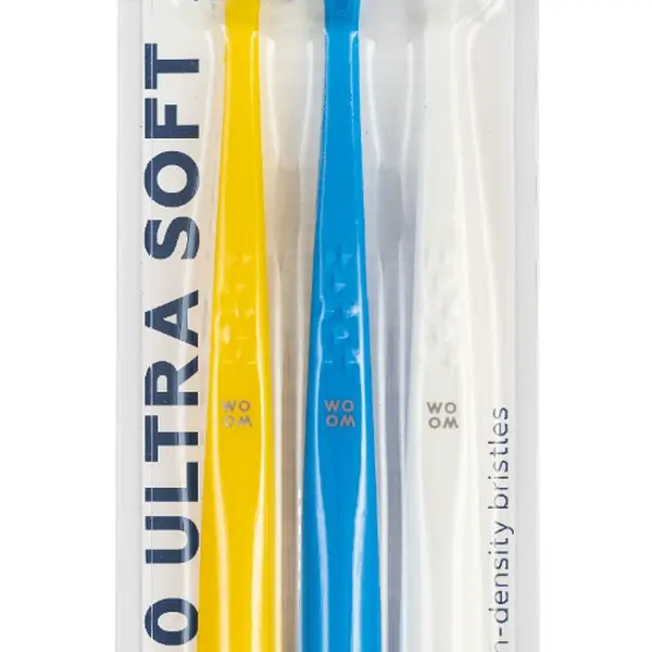 WOOM 5200 ULTRA SOFT zubní kartáček 3 ks