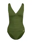 LASCANA Jednodielne plavky  olivová
