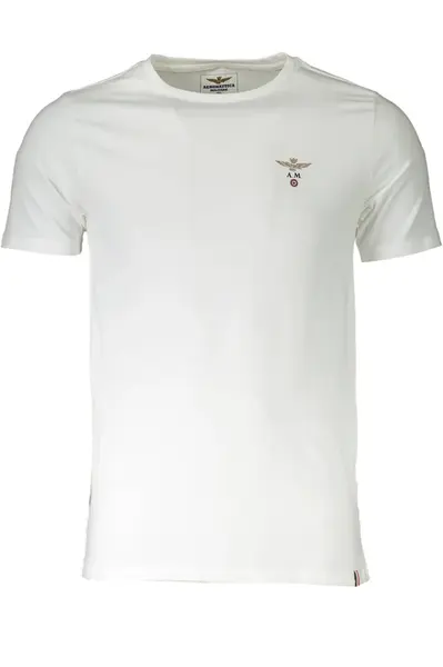 AERONAUTICA MILITARE MEN&#39;S OUTDOOR T-SHIRT WHITE