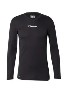 Hummel Funkčné tričko 'Essential'  čierna / biela