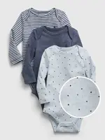 GAP Baby body organic first favorit, 3ks - Kluci