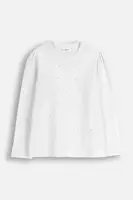 Dětské tričko s dlouhým rukávem s bavlnou Coccodrillo