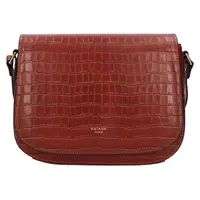 Kožená dámska crosbody kabelka Katana Alieta - hnedá