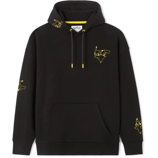 CELIO LMEPOKESW Pánská mikina, černá, velikost