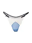 WILD LOVERS Tangá 'LILITH'  pastelovo modrá / biela