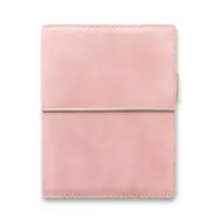 Kapesní diář Filofax Domino Soft A7 pastelově růžová