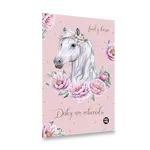 Desky na abecedu oxybag Kůň romantic