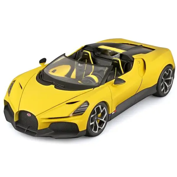 Bburago 1:18 TOP - Bugatti Mistral - Žlutá