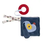 Lilliputiens - textilní knížka s kukátkem - pejsek Jules