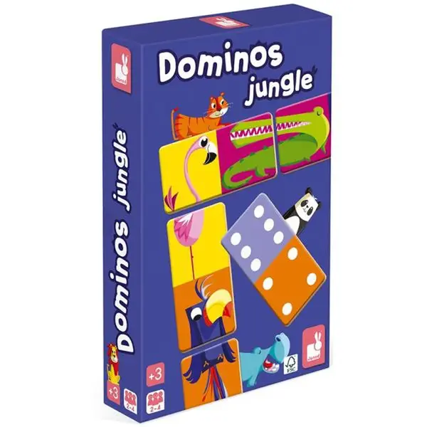 Janod Džungle se zvířátky 28 karet