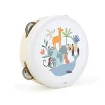 Vilac Dřevěná tamburína Zvířata světa Sarah Betz