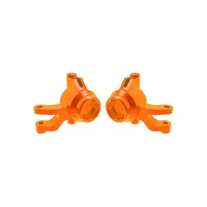 Traxxas těhlice přední hliníková oranžová (pár)