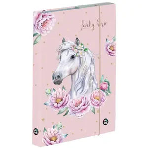 Box na sešity A5 Jumbo kůň romantic