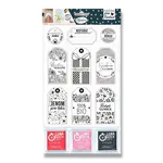 Razítka Aladine Stamp With Love - Visačky, 9 ks