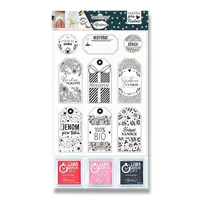 Razítka Aladine Stamp With Love - Visačky, 9 ks