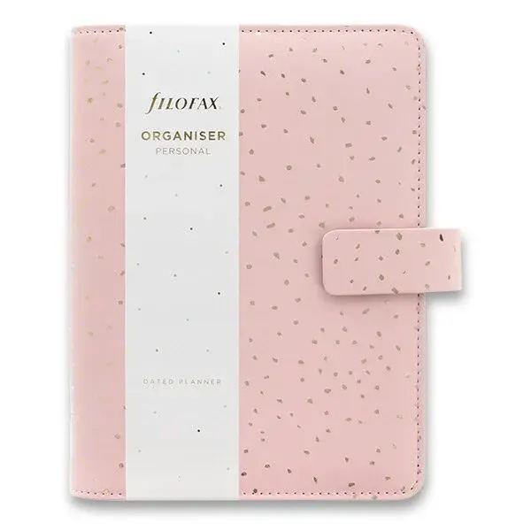 Osobní diář Filofax Confetti Rose Quartz
