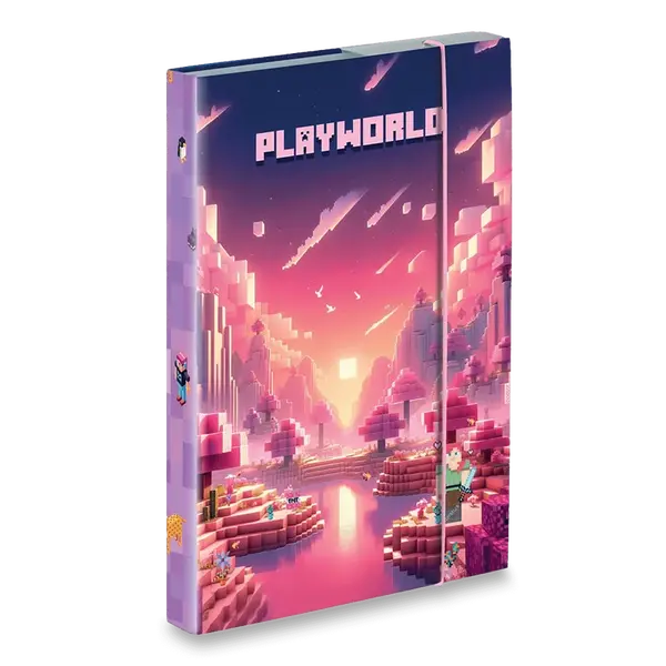 Box na sešity oxybag Playworld Girl - A4