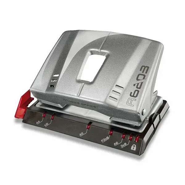 Děrovačka Maped Advanced 20, na 20 listů - metalická šedá