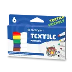 Popisovač Centropen 2739 na textil - 6 barev