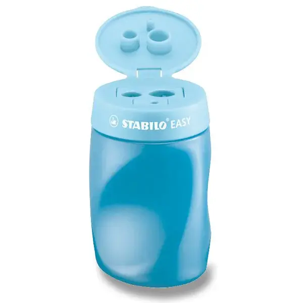 Ořezávátko STABILO EASYsharpener - pro leváky, modré - 3 otvory