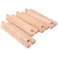 Bigjigs Rail Dlouhé rovné koleje 21 cm 4 ks