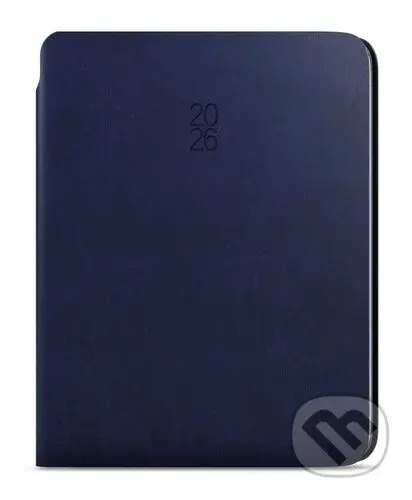Týdenní diář 2026 Oskar Softy A5 modrá