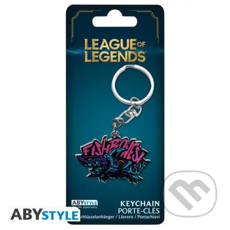 League of Legends Kovová kľúčenka - Jinx