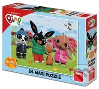 Puzzle 24 maxi Bing na podzim - puzzle z kategorie 15 - 60 dílků