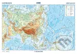 Asie - reliéf a povrch 1:42 500 000 (nástěnná mapa)
