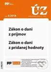 Úplné znenia zákonov 5/2018 (Zákon o dani z príjmov, Zákon o DPH)