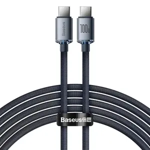 Dátový kábel USB-C – USB-C 100W - 2m - Čierna H25166