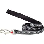 Nylonové vodítko Red dingo Cosmos čierne, šírka: 20 mm