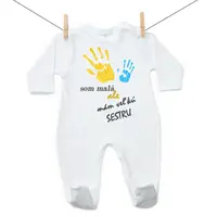 Boodyy Overal Som malá ale mám veľkú sestru 80 (9-12 mesiacov)