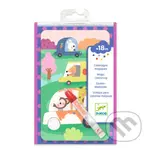 Na cestách: magické vyfarbovanie vodou - hra z kategorie Vzdělávací hry