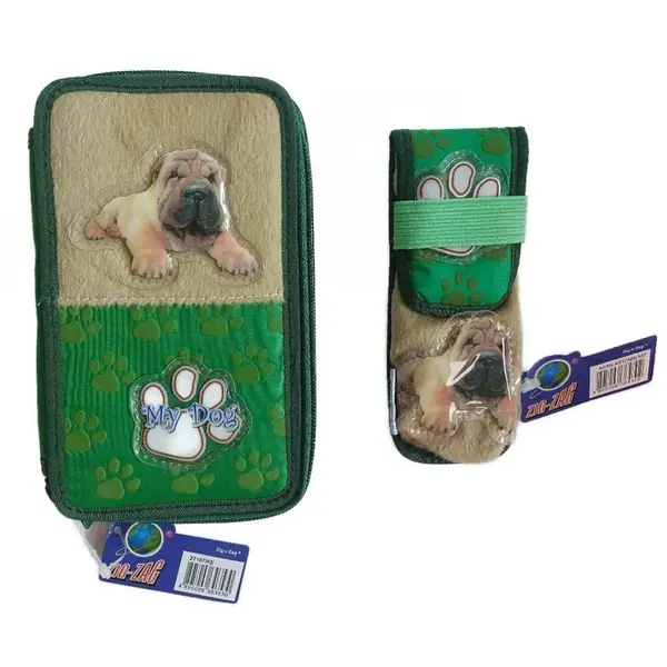 MOVEO Peračník psík Shar-pei + púzdro na perá-MOVEO