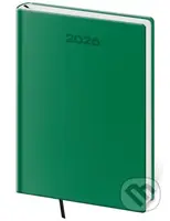 Týdenní diář 2026 A5 Soft zelený