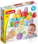 Momy Soft Happy Sound - mäkké kocky + 2 zvukové kocky - 18 ks