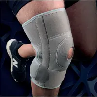 Neoprénová bandáž kolena s otvorom a s výstužou EASY