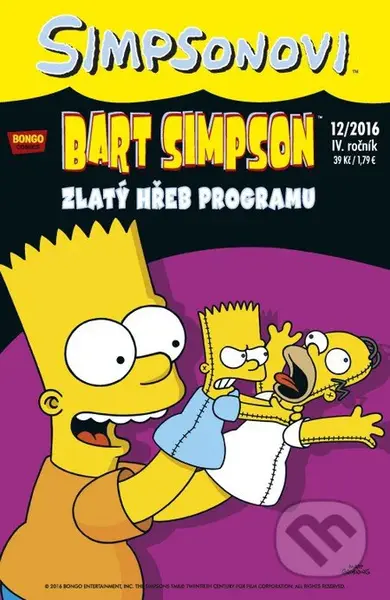 Bart Simpson: Zlatý hřeb programu (12/2016) - Matt Groening